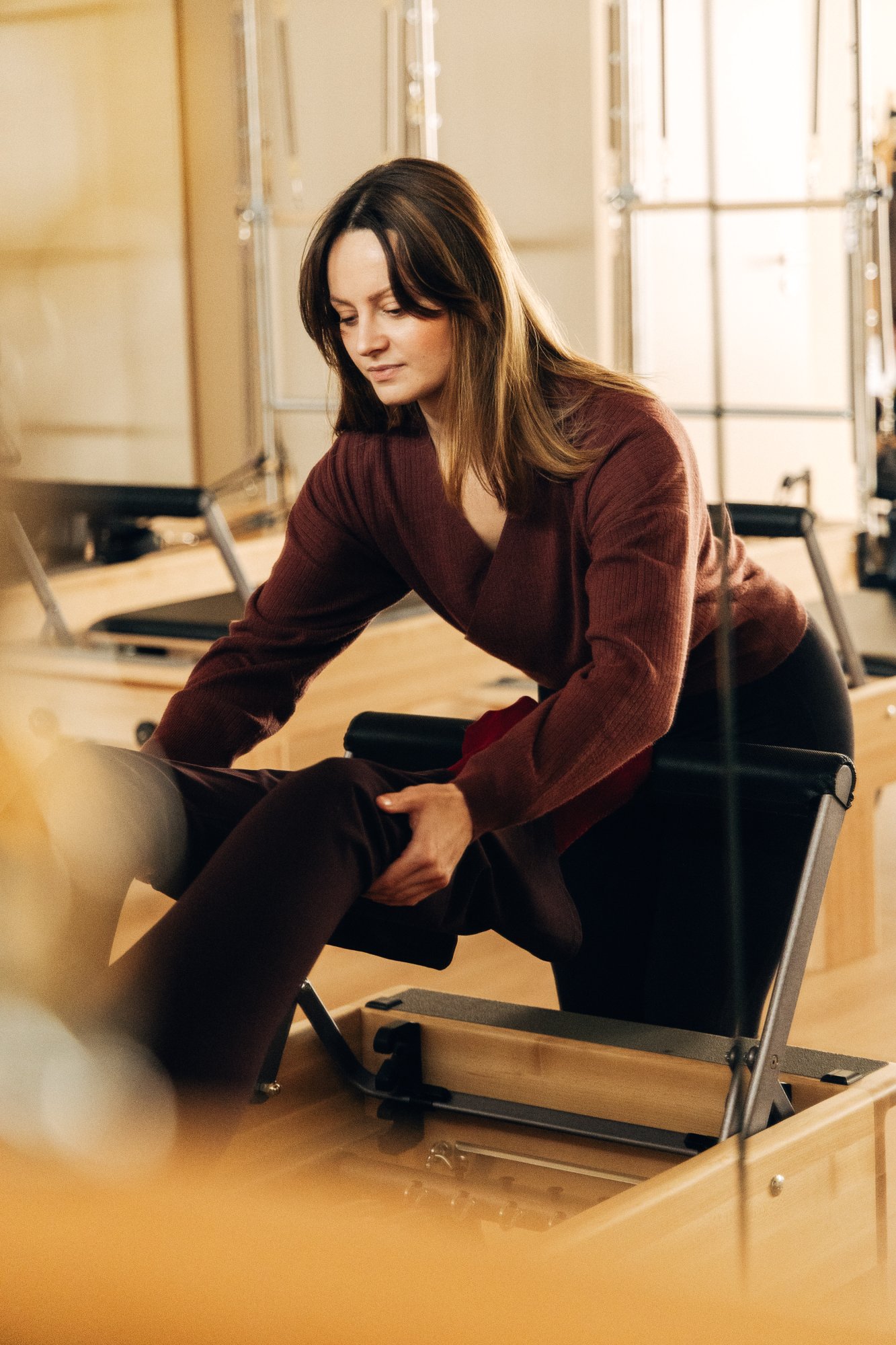 Pilates instructor at Red and Red Geneva